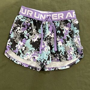 Under Armour Youth Purple Shorts